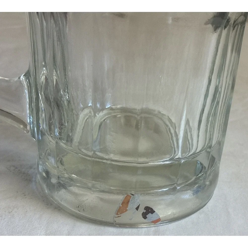 Vintage‎ A & W Mug Root Beer Glass Heavy 6